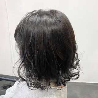 ミディアム カラー 瀬田/透明感カラー/ トレンドヘア/林遼河のヘアスタイル