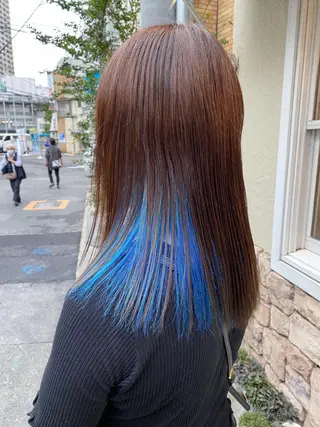 ミディアム Sabby氏川洸希 パーマのヘアスタイル