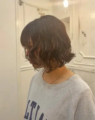 パーマ ボブ・カラー 琴音のヘアスタイル