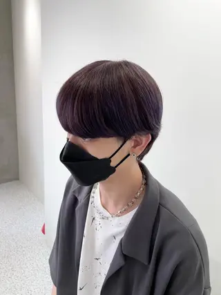 ショート メンズ 韓国×網紅ヘア 🤍りん🤍のヘアスタイル