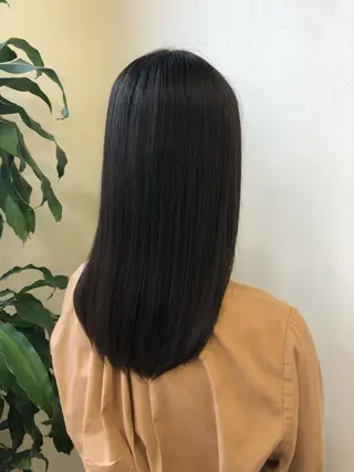 セミロング カラー パーマ ヘアアレンジ ❣️倉敷❣️美髪 カラー能登一成のヘアスタイル