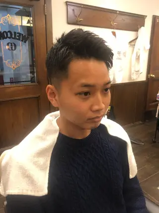 ショート メンズ 木村 りきのヘアスタイル