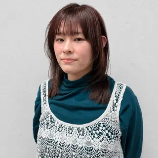 セミロング 後藤 嶺王のヘアスタイル