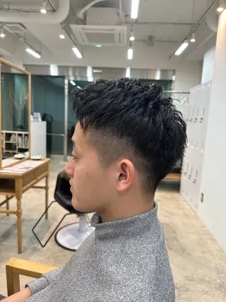 ショート メンズ 伊藤 郁弥のヘアスタイル