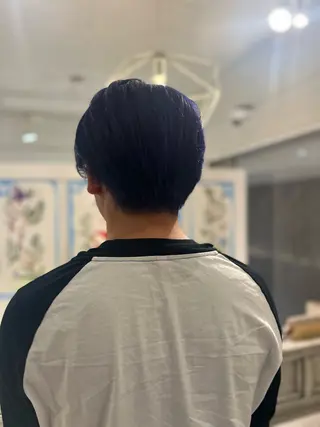 カラー メンズ 塚本 希来のヘアスタイル