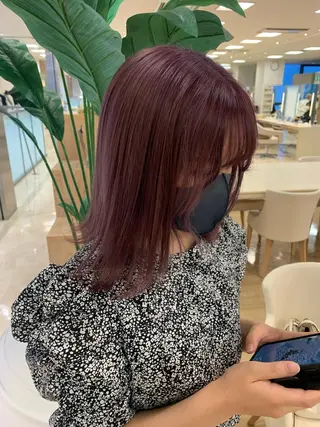 ロング カラー 暖色/ブリーチカラー 🎀 M i k uのヘアスタイル
