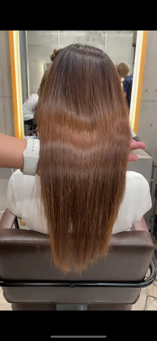 ロング Watanabe Maiのヘアスタイル