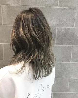 セミロング 🌿大内雅斗 🌿韓国ヘアのヘアスタイル
