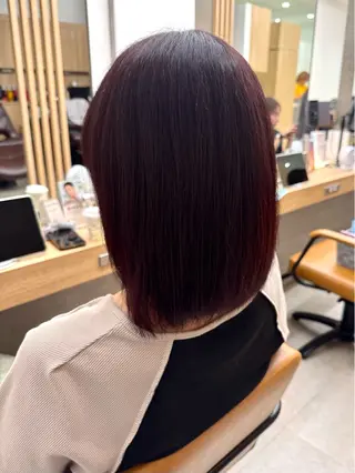 ミディアム カラー けー すけのヘアスタイル