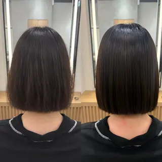 ショート 美髪矯正×カット 浦和💎ジュエリのヘアスタイル