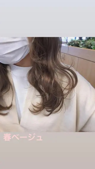セミロング カラー 堀田 将輝のヘアスタイル