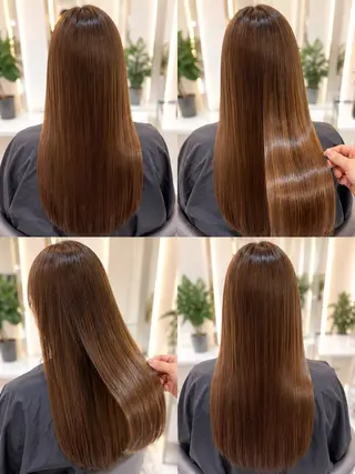 ロング カラー 佐伯 りょうのヘアスタイル