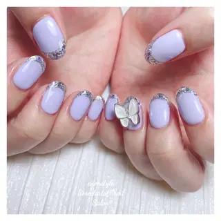 ミディアム ネイル 🐾enen style 🐾のネイルデザイン