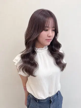 ロング カラー 透明感カラーレイヤー ブリーチ🌙Manaのヘアスタイル