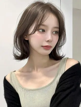 ミディアム パーマ特化✨/肥後 有紗のヘアスタイル
