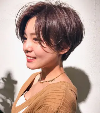 ショート liberte渋谷 officialのヘアスタイル