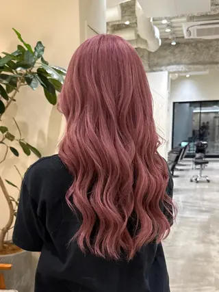 カラー harpers渋谷 SAKIのヘアスタイル