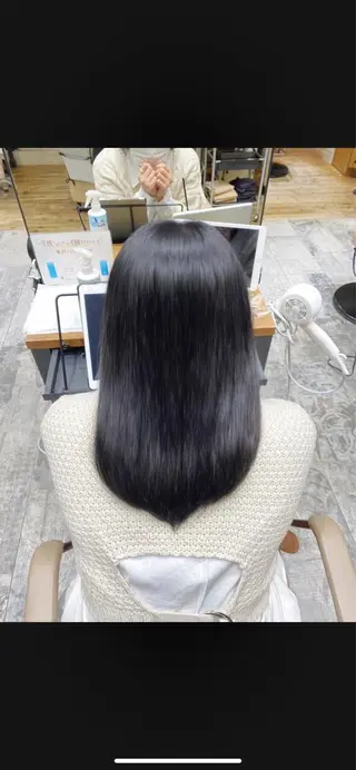 カラー 銀座/レイヤー 顔周りカット溝手優太のヘアスタイル