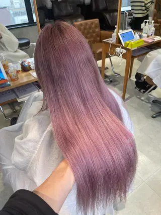 ロング ブリーチ🔥ベージュ /グレー/daikiのヘアスタイル