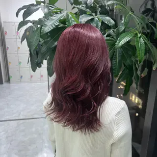 ミディアム 🫧レイヤーカット ・ハッシュ🫧龍星のヘアスタイル