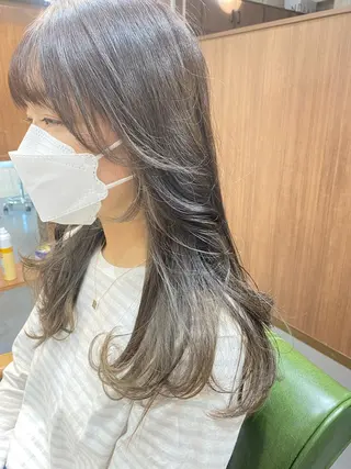 セミロング カラー 田町駅徒歩5分 🌼fumiのヘアスタイル
