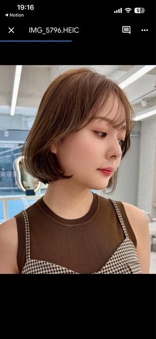 ショート 🫧透明感 × 艶髪カラー🫧このかのヘアスタイル