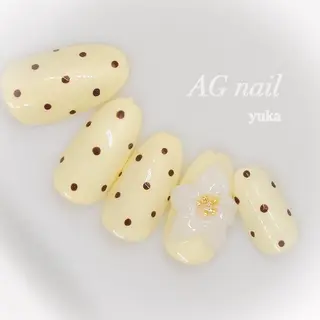 ネイル AGnail 富永  /ちゅるん韓国ネイルのネイルデザイン