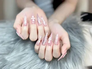 ネイル ANH ゴテゴテネイルのネイルデザイン