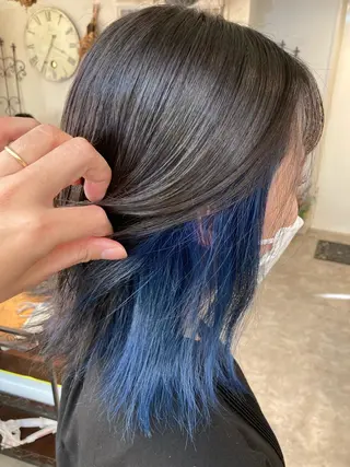 ミディアム 田中 健太郎のヘアスタイル