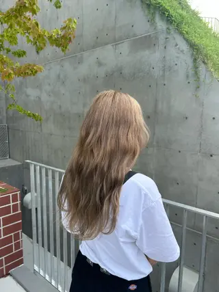 カラー 中村 真珠のヘアスタイル