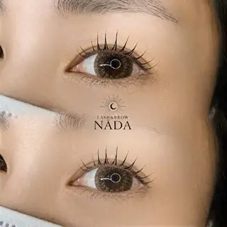 マツエク・マツパ LASH&BROW NĀDAのマツエク・マツパデザイン