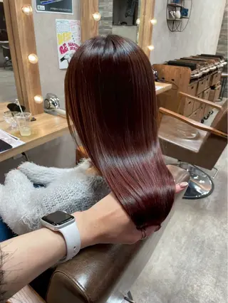 カラー RIENS 高森俊輔のヘアスタイル