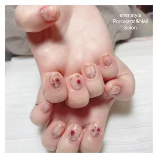 ショート ネイル 🐾enen style 🐾のネイルデザイン