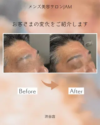 メンズ アイブロウ 渋谷アイブロウリスト AYAの眉毛・アイブロウイメージ