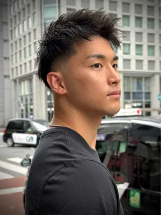 ショート メンズ 永橋 未知のヘアスタイル