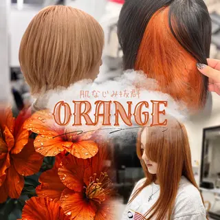 ミディアム カラー ‪🔆‬ハイトーン ‪🔆‬AYAKAのヘアスタイル