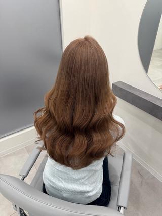ロング カラー XIA AIMIのヘアスタイル