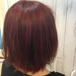 ミディアム カラー 金崎 新吾のヘアスタイル