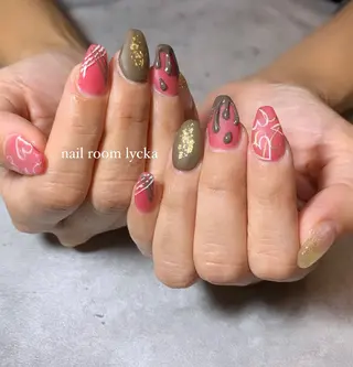 ネイル ネイルルームリッカ 𝐦𝐚𝐲𝐮のネイルデザイン