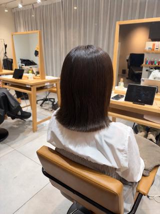 ミディアム fumika ☪︎⋆のヘアスタイル
