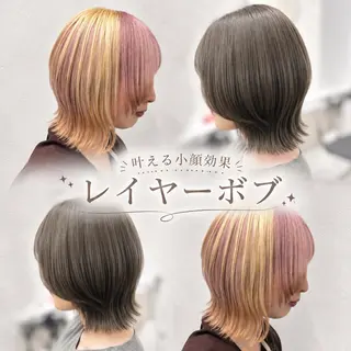 ショート カラー ‪🔆‬ハイトーン ‪🔆‬AYAKAのヘアスタイル
