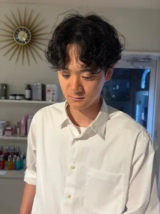 パーマ メンズ flamingo🦩 マナのヘアスタイル