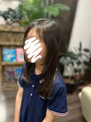 ロング assemblage 江川羽南のヘアスタイル