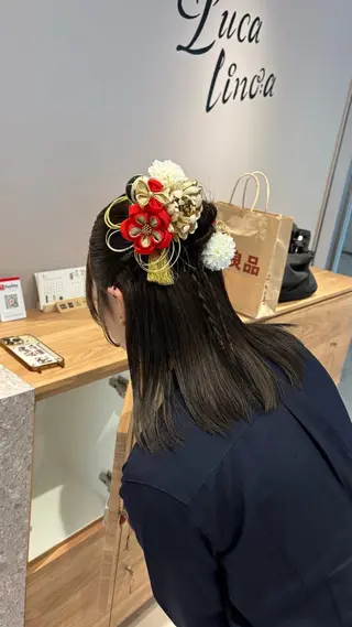 ヘアアレンジ yuka/ ヘアセットのヘアスタイル