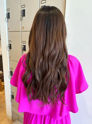 ロング ヘアアレンジ 近藤 風華のヘアスタイル