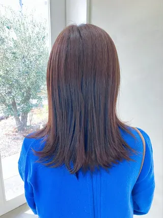 ミディアム 【ツヤ髪特化】 スズキアキエ🫧のヘアスタイル