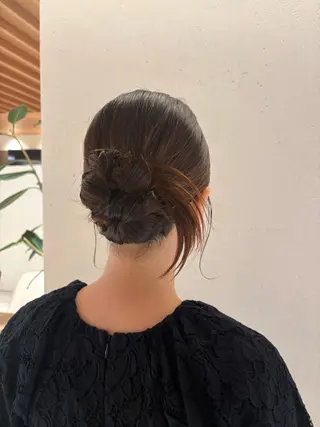 ヘアアレンジ 梅田/カラーモデル/ ヘアセットkanonのヘアスタイル
