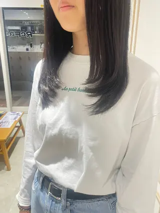セミロング 髪質改善‪✕‬艶髪 ／Hinataのヘアスタイル