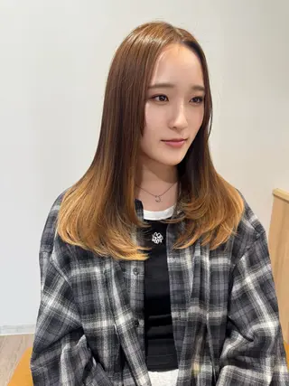 カラー カラー特化型美容師 保住のヘアスタイル