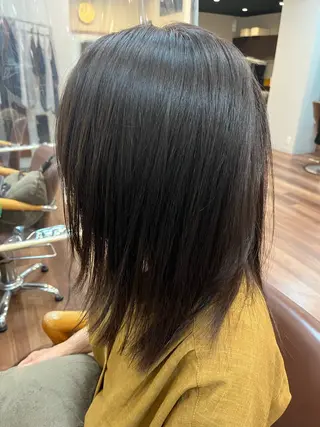 セミロング 渡辺 竜太のヘアスタイル